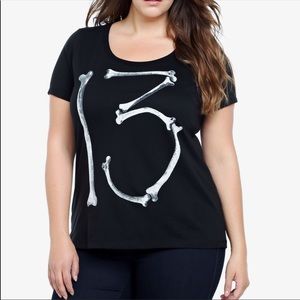 Torrid 13 bones graphic tee